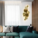 Modern nordic luxury LED wall light for TV background