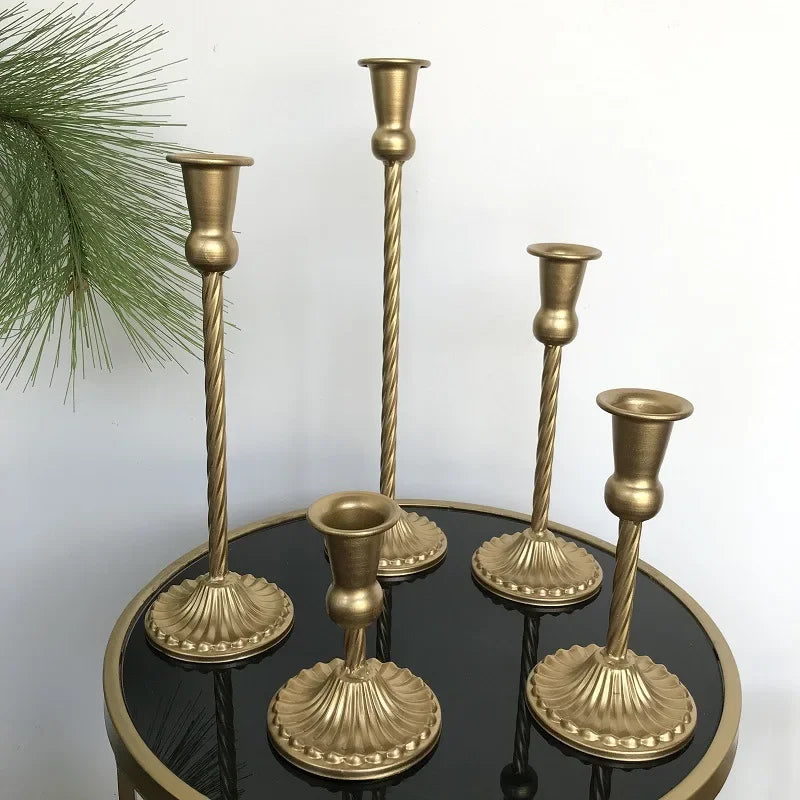 romantic metal chandelier for wedding and dinner decorations