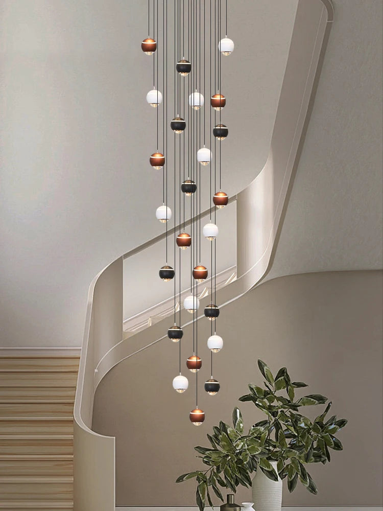 Creative chandelier for minimalist and modern lighting - vue 3 sur 16