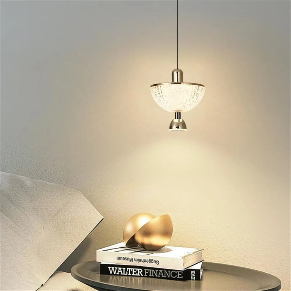 Creative acrylic pendant light nordic luxury decorative - vue 5 sur 8
