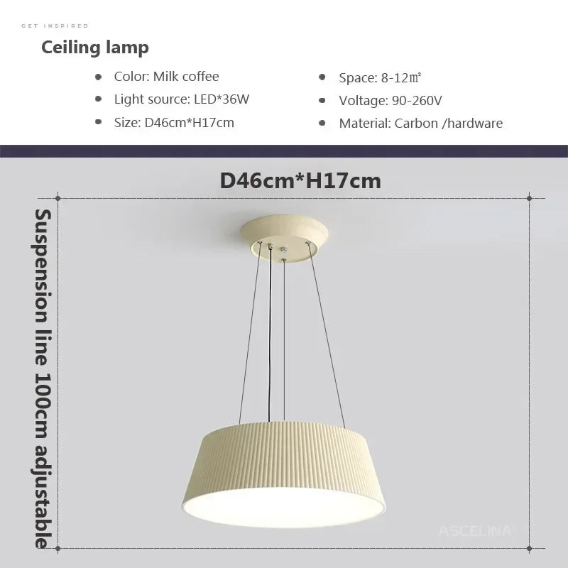 Modern Nordic LED chandelier for indoor use