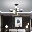 Modern LED ring ceiling light for indoor decor