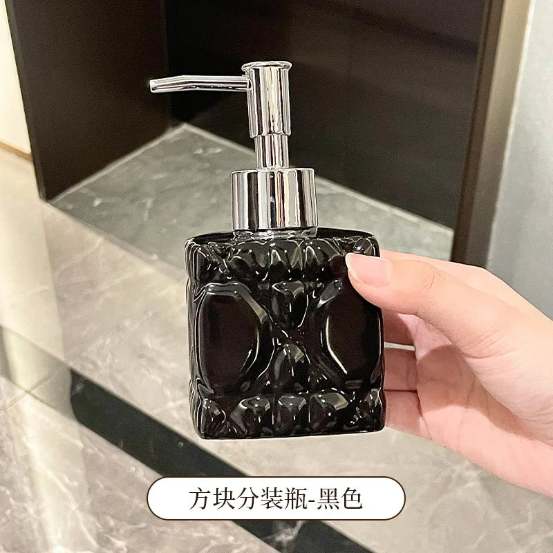 ceramic bottle for gel and hand sanitizer - vue 8 sur 8