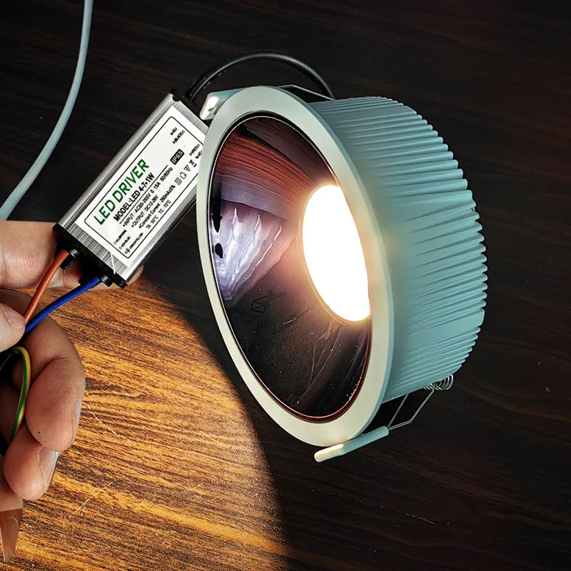 spot led étanche résistant à l'humidité et au brouillard - vue 3 sur 10