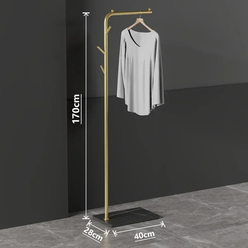 lightweight and modern Nordic clothes rack for stylish storage - vue 37 sur 41