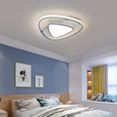 Modern simple rectangular ceiling light with eye protection, minimalist style