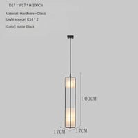 Modern glass pendant light for luxury indoor lighting