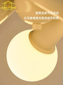 Modern simple LED ceiling light for warm interior decor