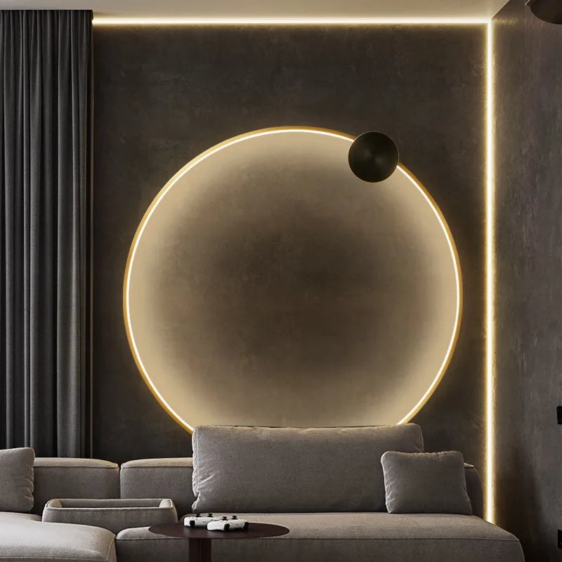 applique murale led en laiton style art déco pour intérieur moderne - vue 5 sur 23