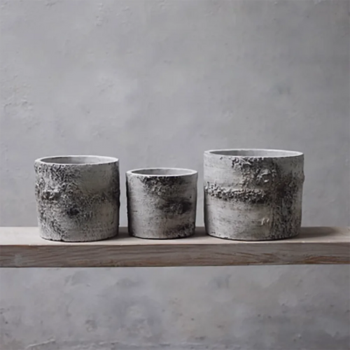 Retro silicone mould for cement flower pot