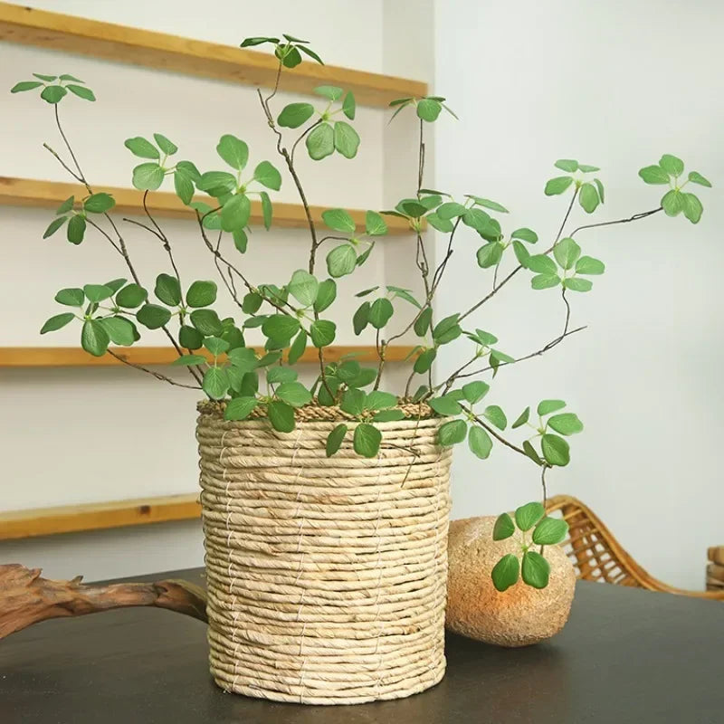 Artificial lotus guanyin plant in pastoral style for indoor decoration