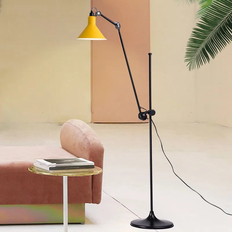 Modern macaron floor lamp, industrial nordic design