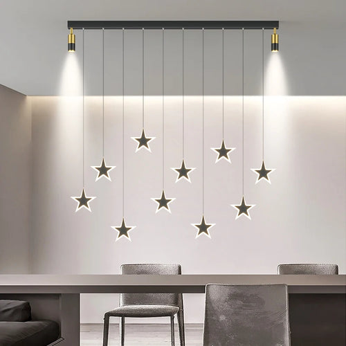 Nordic LED pendant light for kitchen, hotel and café - vue 6 sur 14