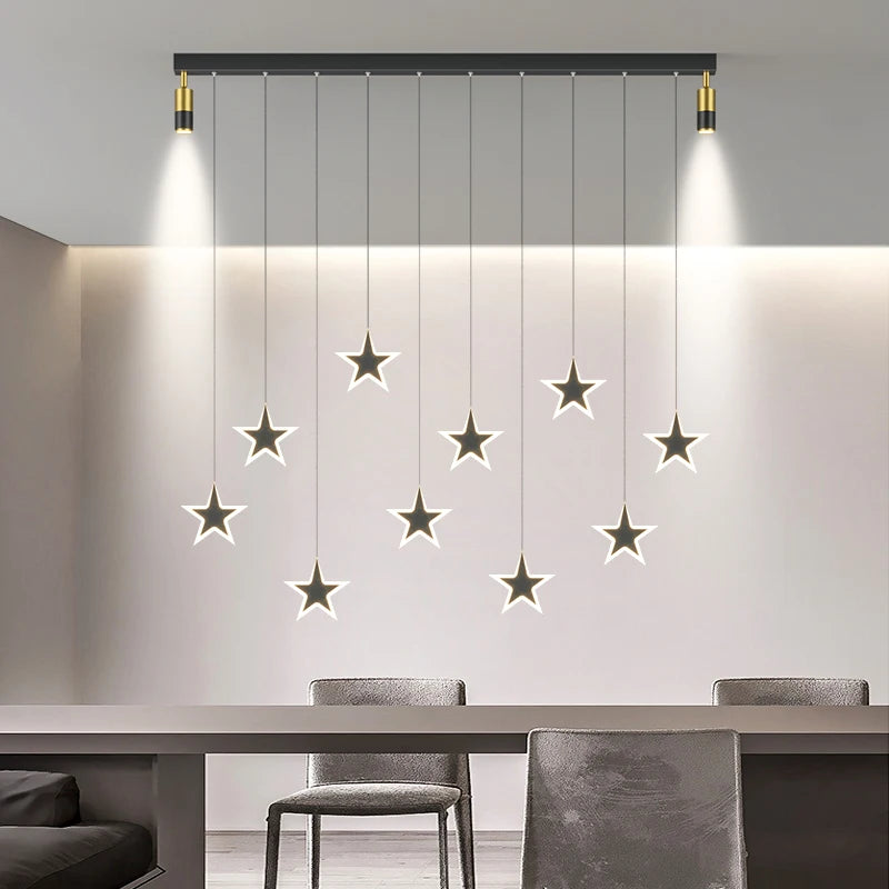 Nordic LED pendant light for kitchen, hotel and café - vue 6 sur 14