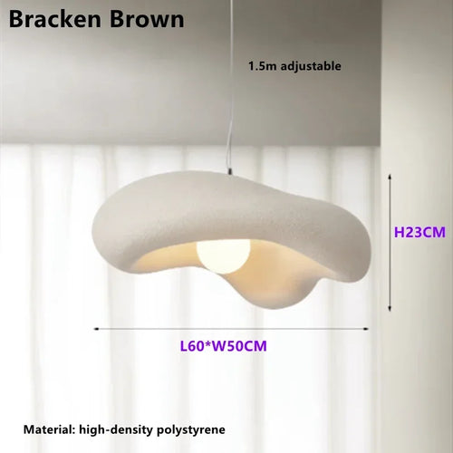 Wabi Sabi pendant light modern interior decoration contemporary design - vue 9 sur 9