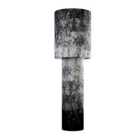 tubular fabric LED floor lamp for modern lighting
