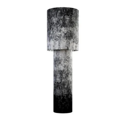 tubular fabric LED floor lamp for modern lighting