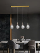 Modern crystal chandelier for animal-inspired home decor