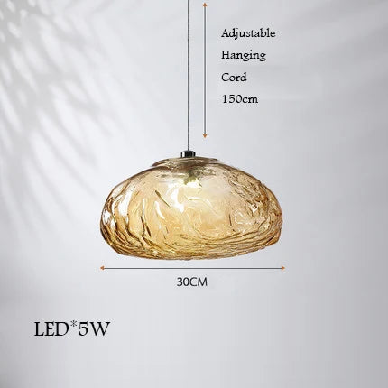 Cloud design glass chandelier for a creative interior