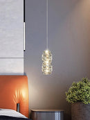 Modern lightweight crystal chandelier for elegant and contemporary interiors