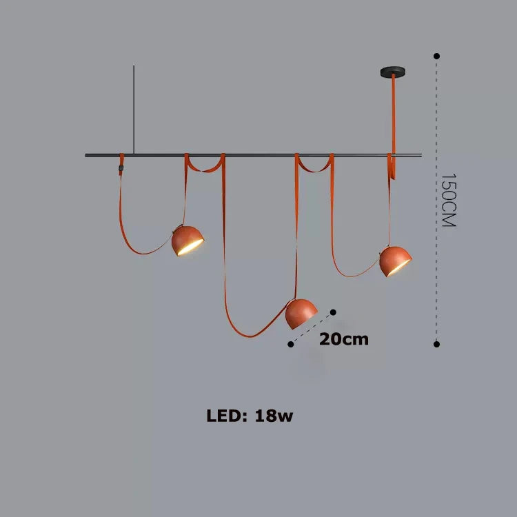Artistic dimmable chandelier for modern interior decor - vue 11 sur 14
