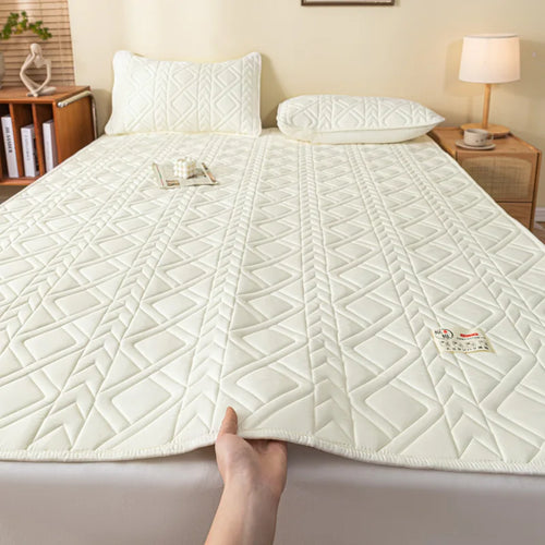 soy cotton quilted bedding for soft bed - vue 9 sur 10