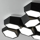 Modern ceiling light with LED for office and study