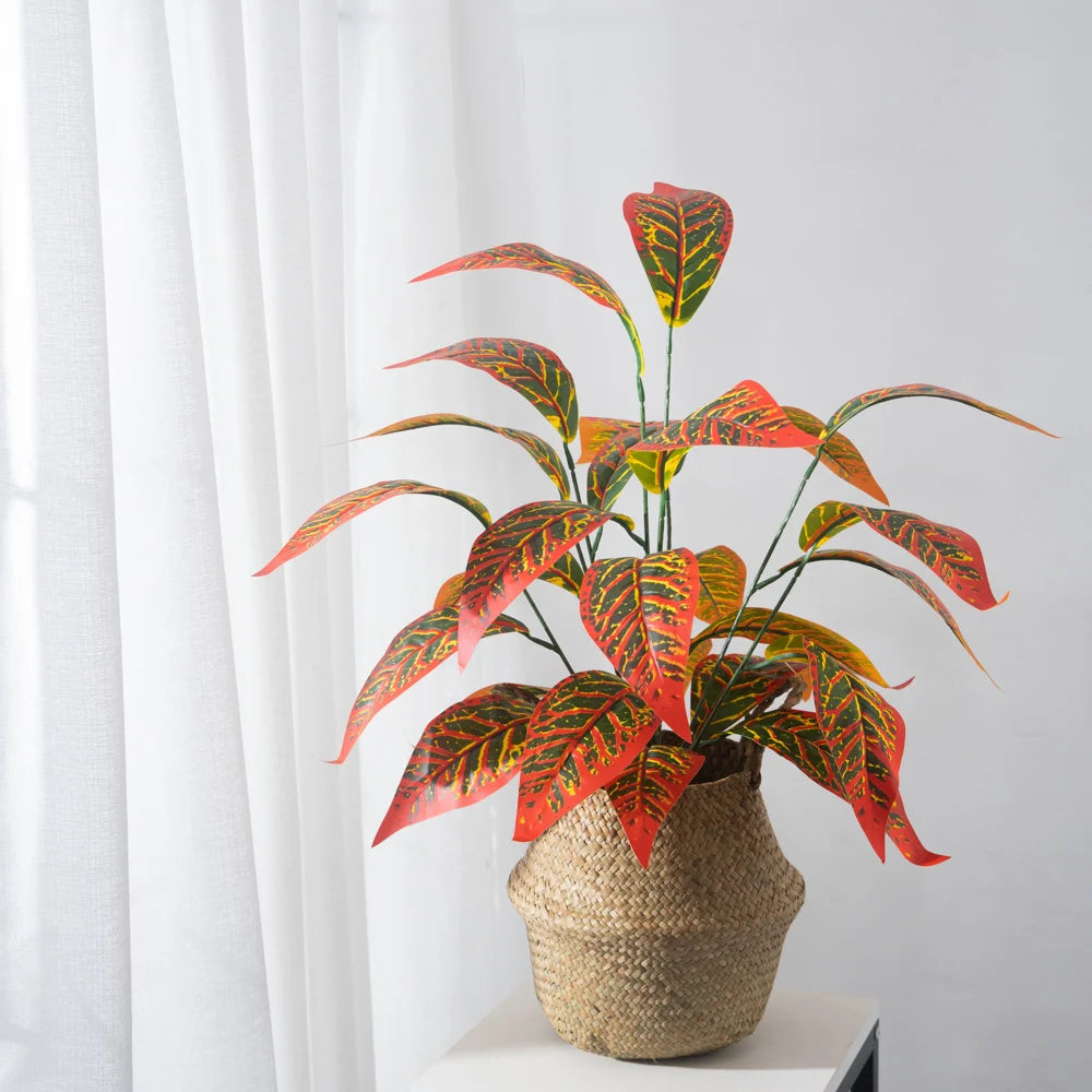 Artificial tropical tree decorative foliage for indoor and outdoor - vue 5 sur 7
