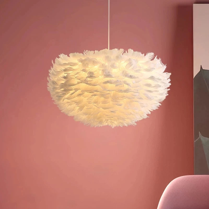 Modern romantic Nordic creative LED pendant light