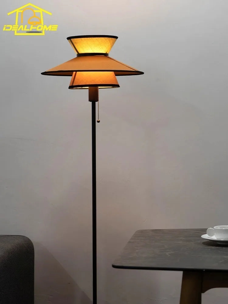 Warm atmosphere French design floor lamp for interior decoration