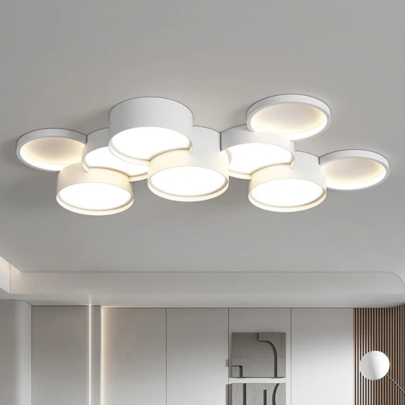 Modern LED chandelier for elegant indoor lighting