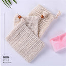 natural sisal soap bag for exfoliation