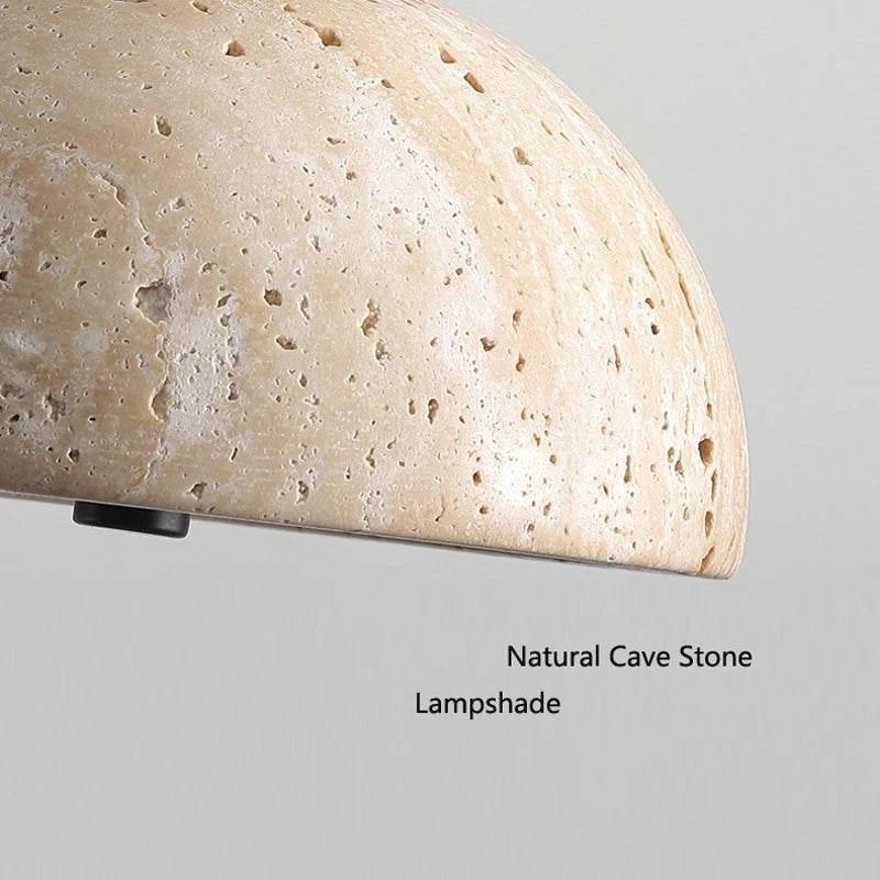 lampe de suspension led nordique en forme de grotte - vue 6 sur 7