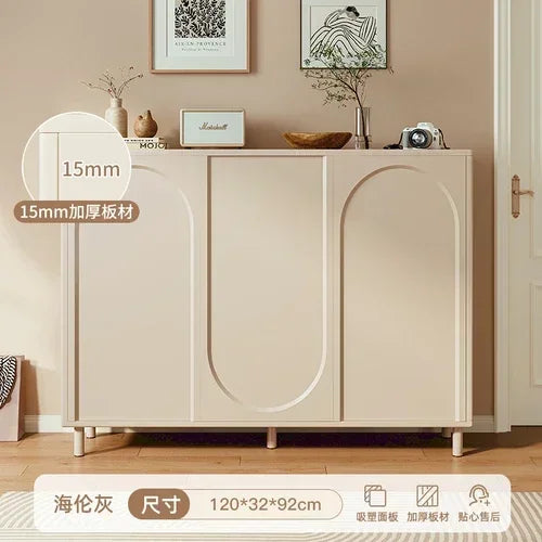 modern adjustable wooden shoe rack for storage - vue 7 sur 10