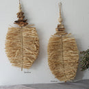 Nordic Style Straw Rattan Wall Decor, Round Rattan Mirror, Decoration Mirror