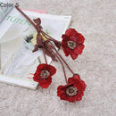 New artificial poppy flower garden decor for parties