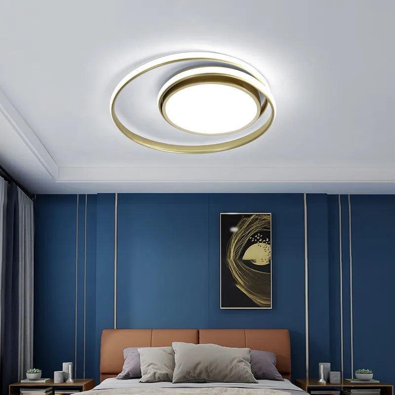 Modern LED ceiling lights for decorative indoor lighting - vue 3 sur 16