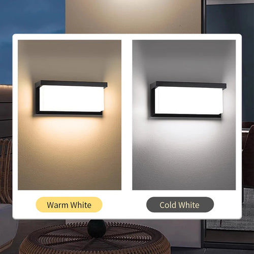 Outdoor LED wall light with automatic motion sensor - vue 3 sur 20