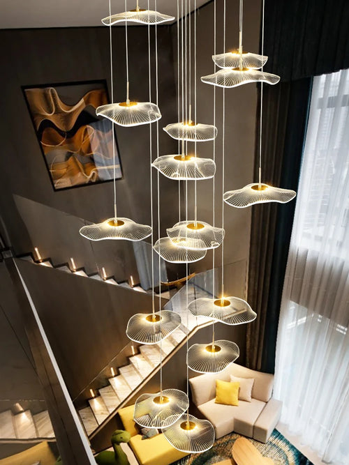 Modern Nordic chandelier for interior and attic decoration - vue 4 sur 16