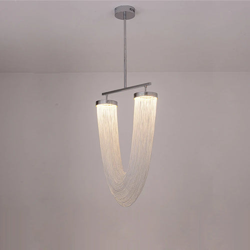 Vintage LED chandelier trendy lighting for interiors - vue 4 sur 21