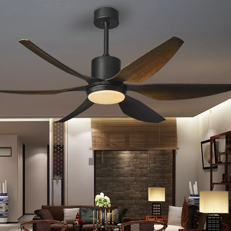 Retro industrial ceiling light with LED and remote fan