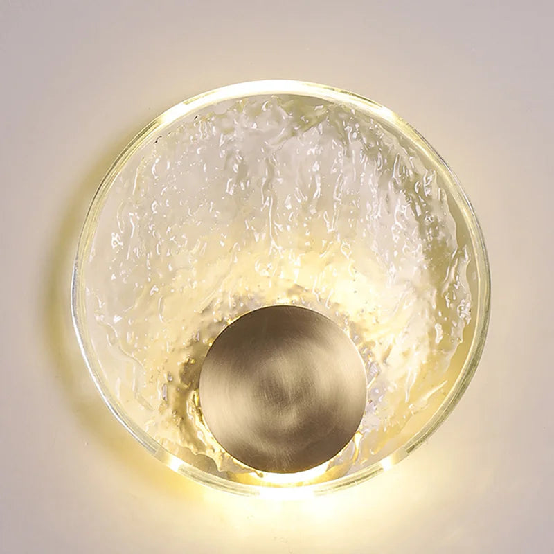 Luxury artistic LED wall light for interior decoration