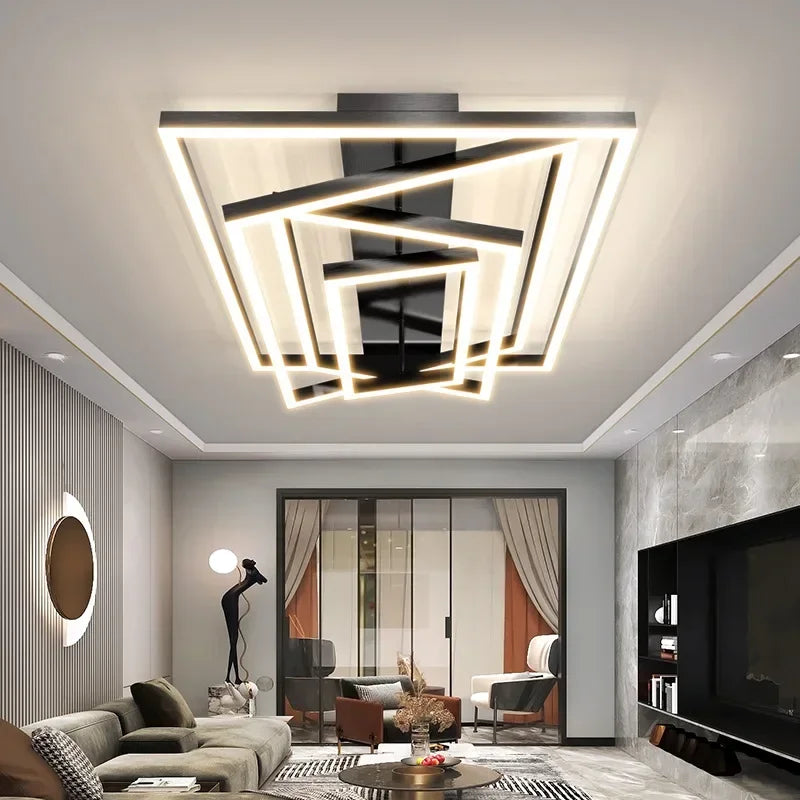 Modern LED ceiling light industrial style for interior decoration