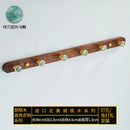 creative walnut wood hook for wall organization