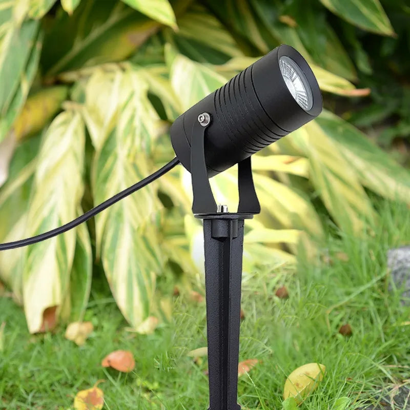 High-quality waterproof outdoor spotlights with adjustable heights