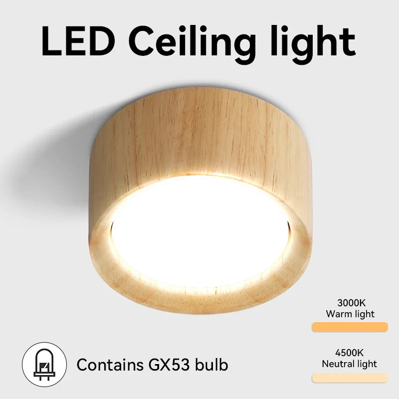 Modern LED ceiling light for indoor decor and lighting - vue 6 sur 6