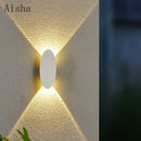 Minimalist waterproof wall light for indoor and outdoor