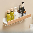 Wall-Mounted bathroom shelf，Punch Storage Holders Racks,floating shelves for wall， living room no-hole punching Storage Shelves