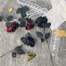Gothic artificial flowers for Halloween and punk home decor