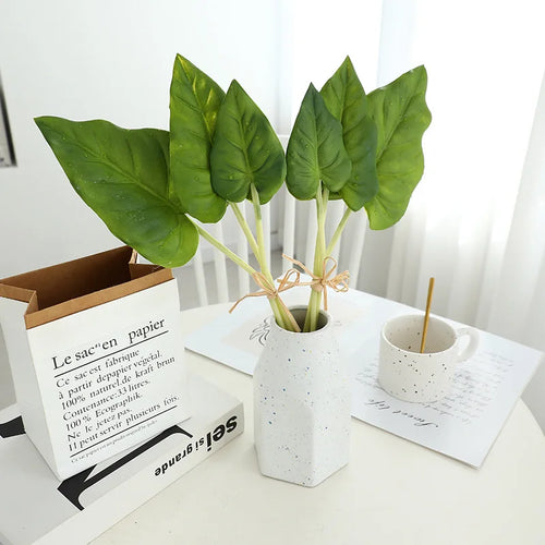Artificial palm calla plants for indoor and garden decoration - vue 5 sur 11